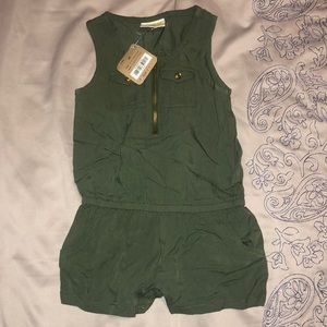 New! Olive green romper
